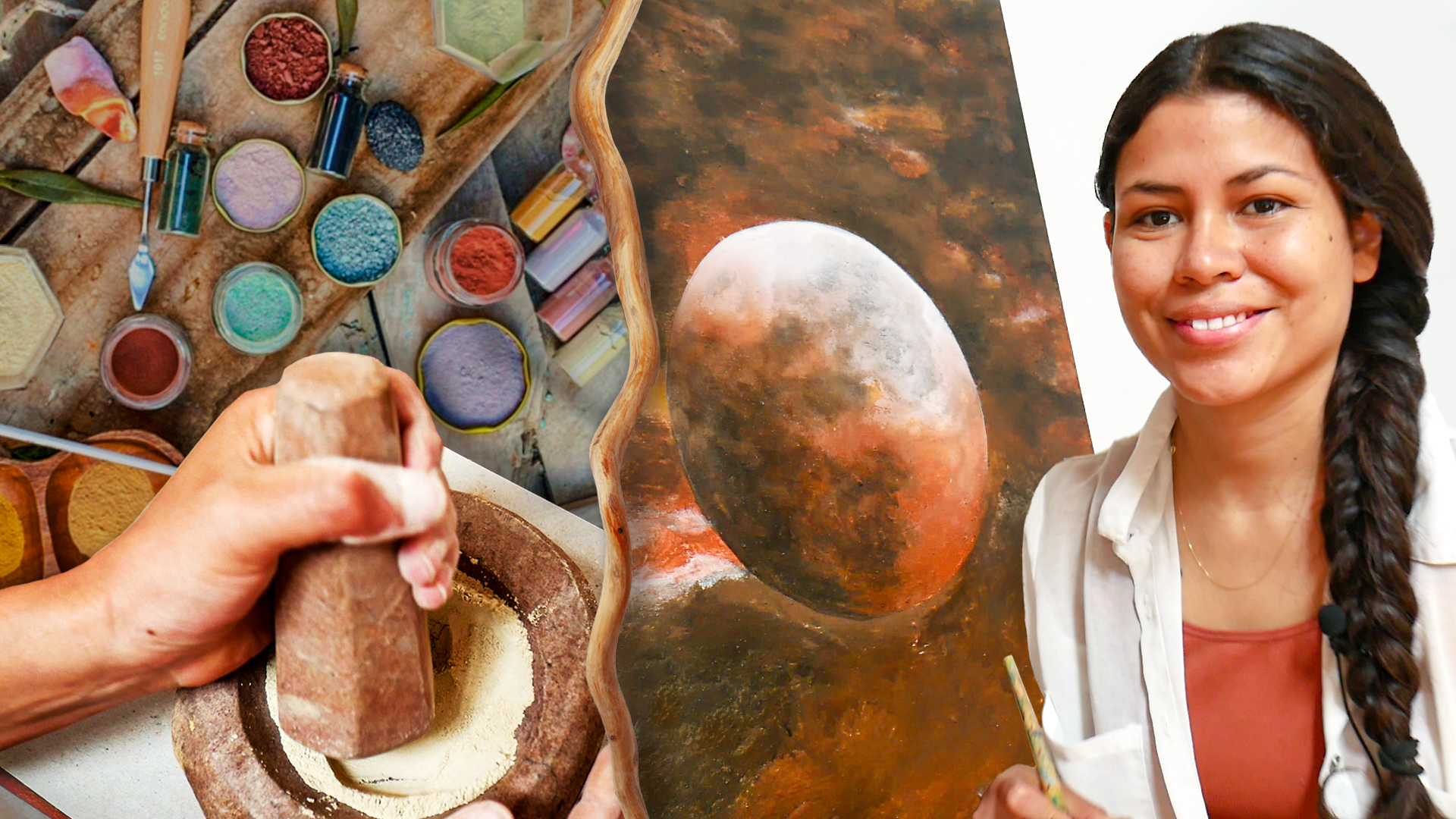 How to make and paint with Earth Pigments