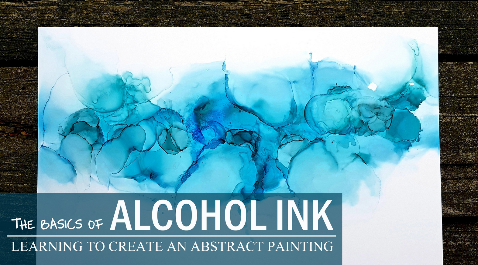 Abstract Art alcohol ink